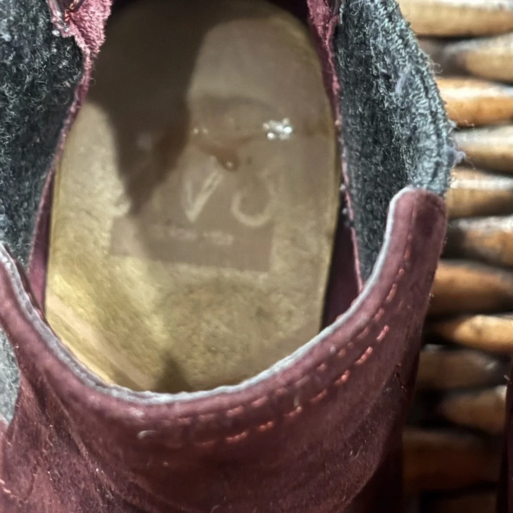 DV by Dolce Vita Burgundy Ankle Boots